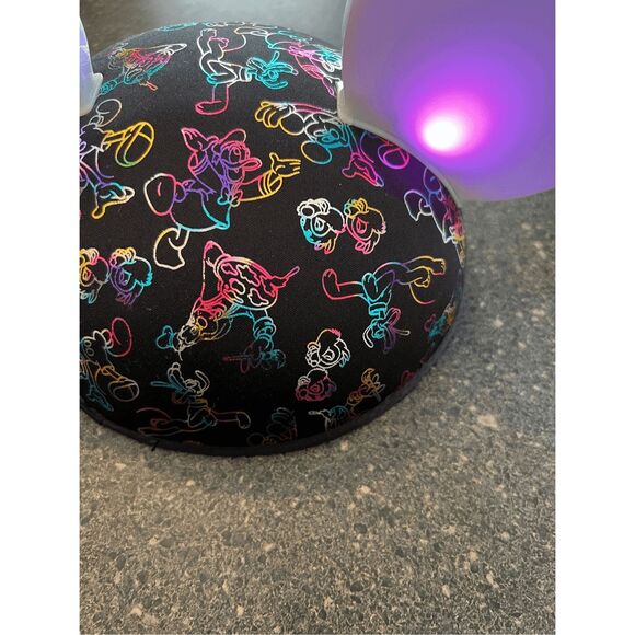 Disney Parks World of Color Mickey Mouse "Glow With The Show" Light Up Ears Hat - Picture 10 of 11